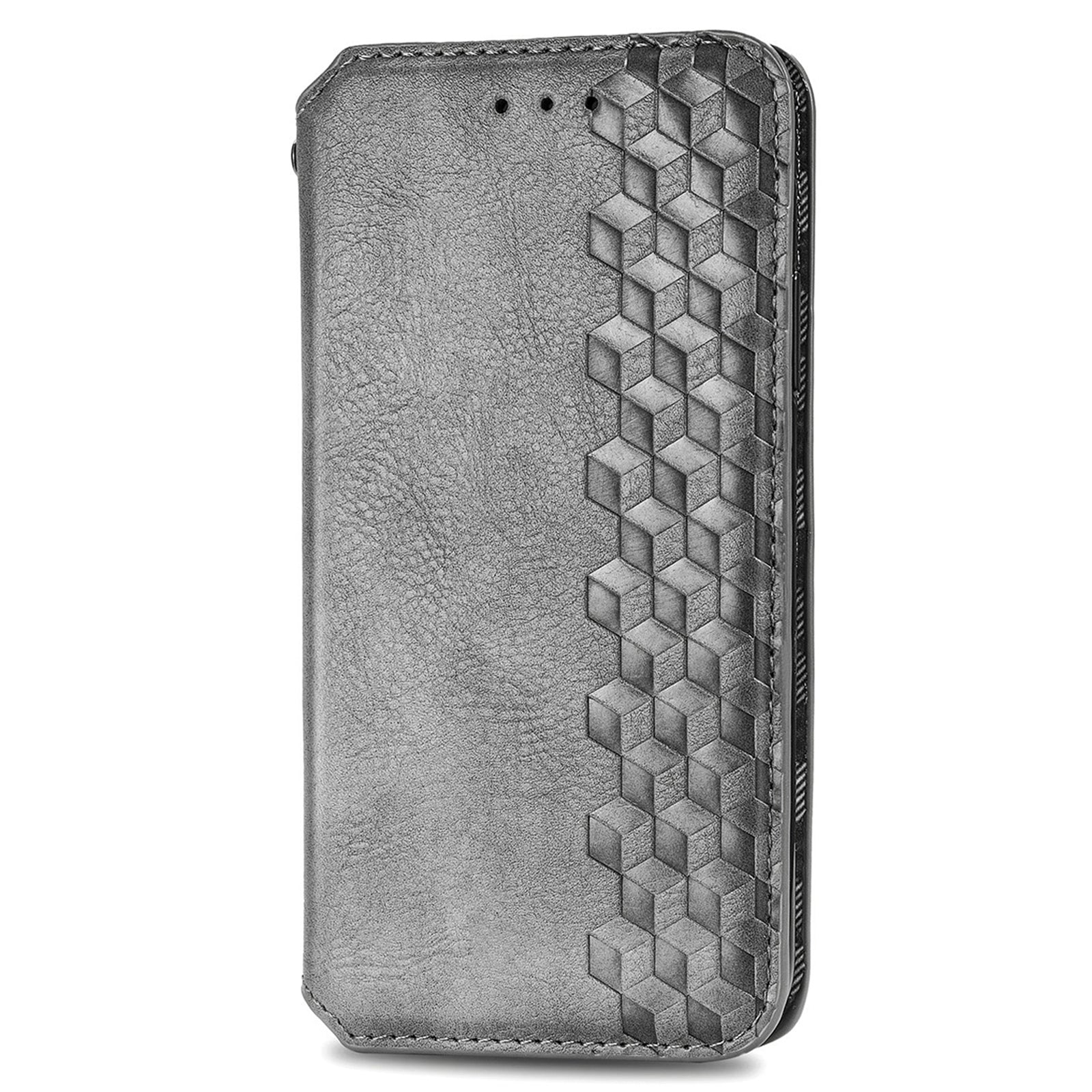 Anti-fall Phone Case For Honor X8 5G Flip Leather Wallet Cover Stand Imprinting Rhombus Magnetic Phone Case Anti-fall Phone Case For Honor X8 5G Flip Leather Wallet Cover Stand Imprinting Rhombus Magnetic Phone Case